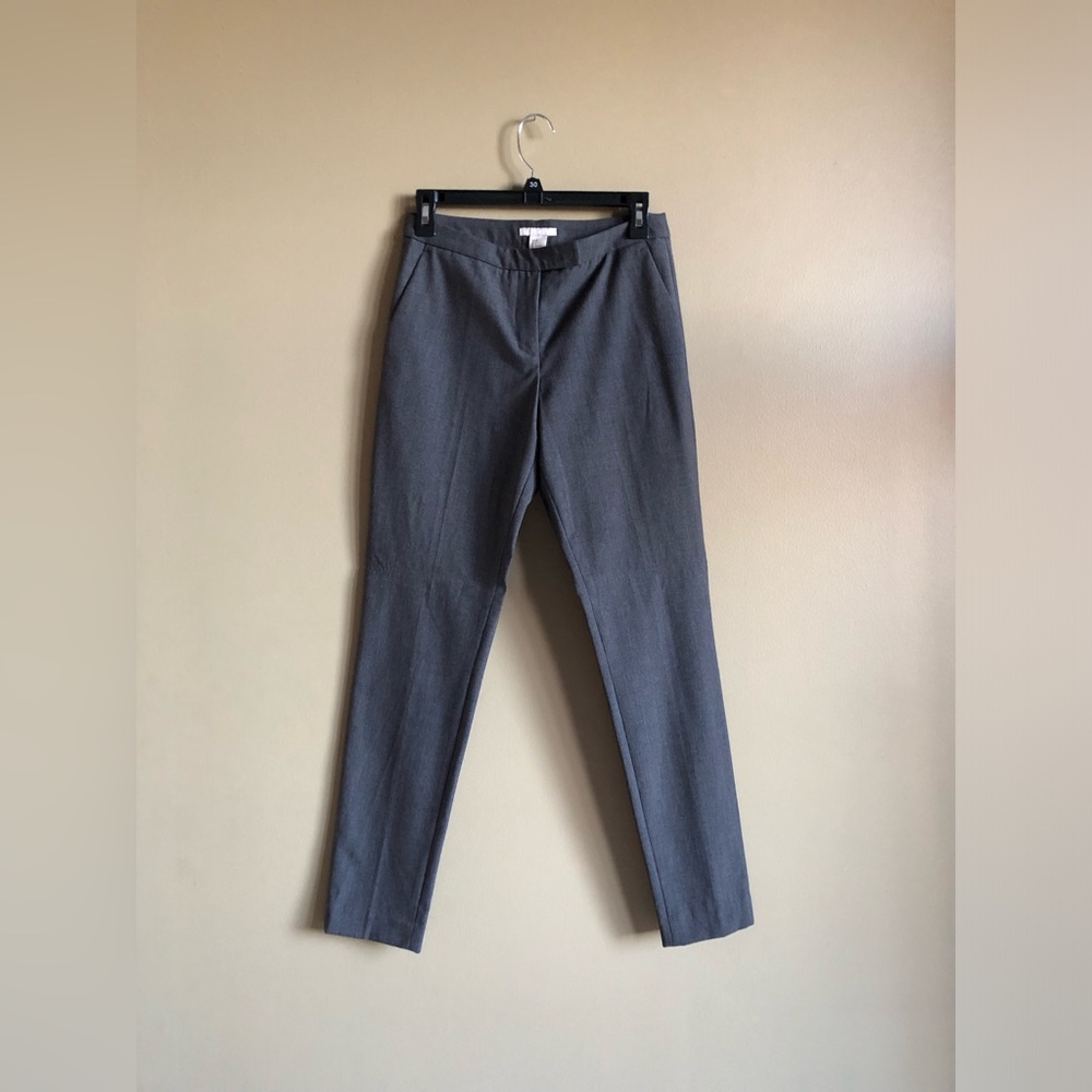 New H&M Women Charcoal Grey Slim fit Dress Pant Size 4